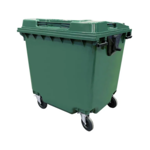 Мусорный контейнер п/э МКТ-1100 зеленый (1100 л)