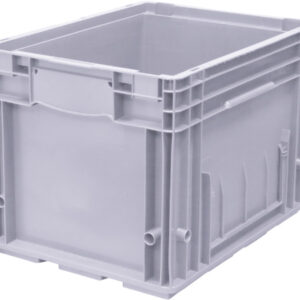 Пластиковый контейнер KLT 6429 универсальный серый, сплошной, 594х396х280 мм