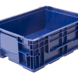 Пластиковый контейнер KLT 4315 универсальный синий, сплошной, 396х297х148 мм