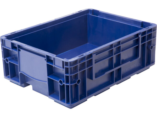 Пластиковый контейнер KLT 4315 универсальный синий, сплошной, 396х297х148 мм