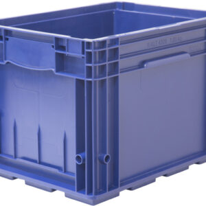 Пластиковый контейнер KLT 4329 универсальный синий, сплошной, 396х297х280 мм
