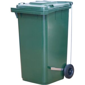 Зеленые мусорные контейнеры